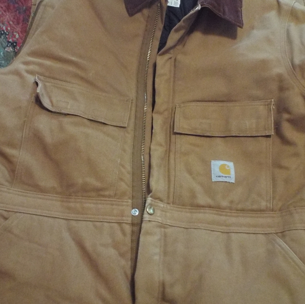 Carhartt Men's Brown Performance Coverall - Picture 7 of 8